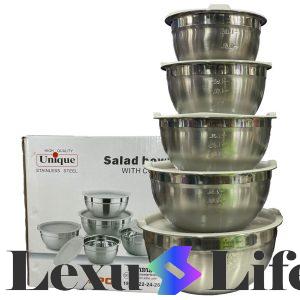 سرویس لگن درب دار یونیک 5 تکه